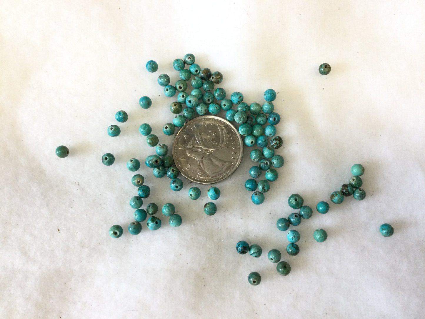 2mm Turquoise Beads