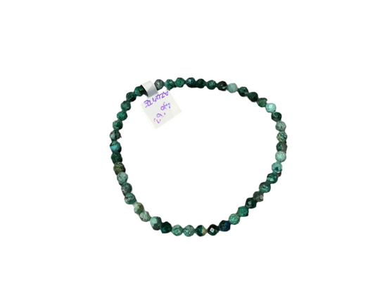 Faceted Azurite Bracelet