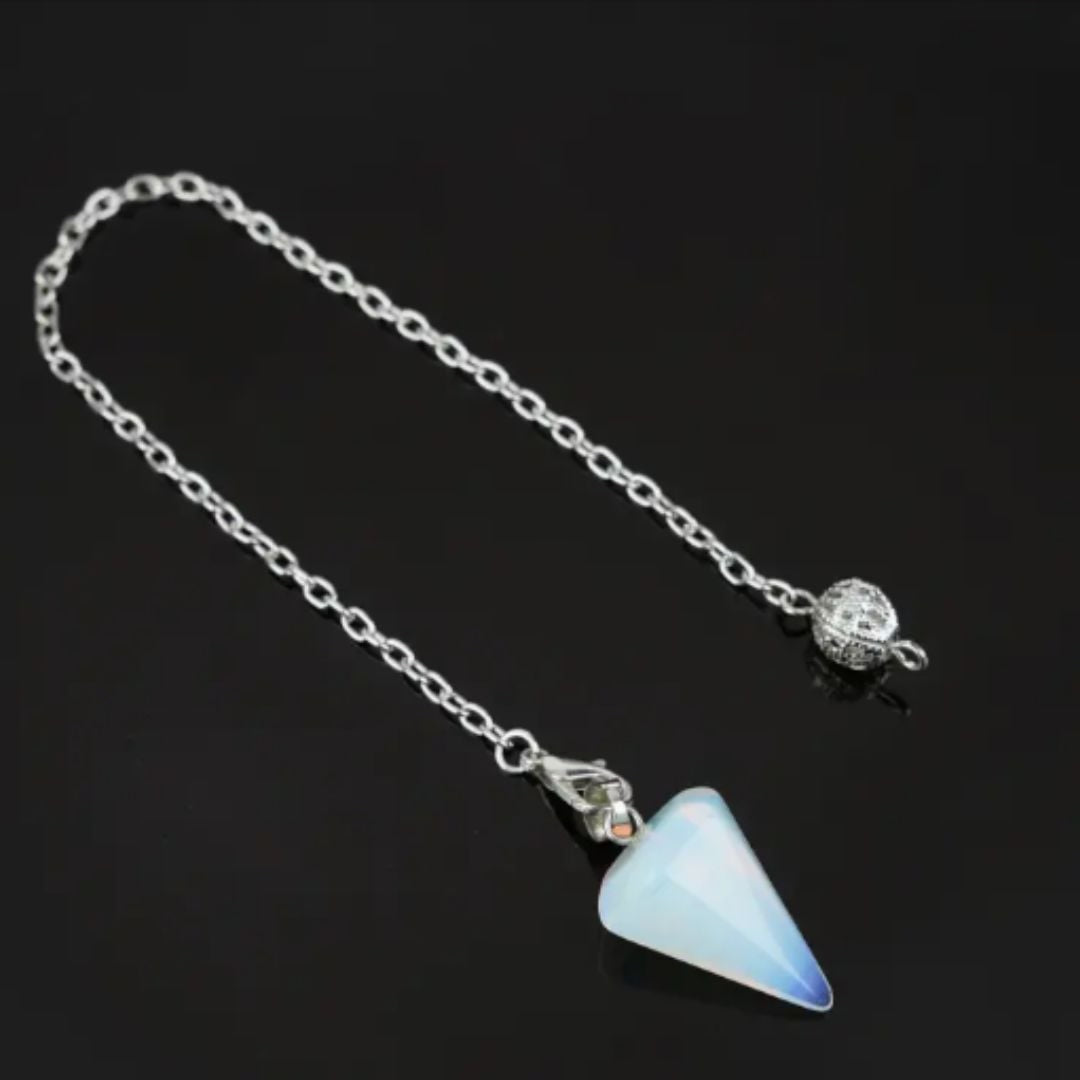 Mini Crystal Pendulum with Metal Ball / Stone Ball