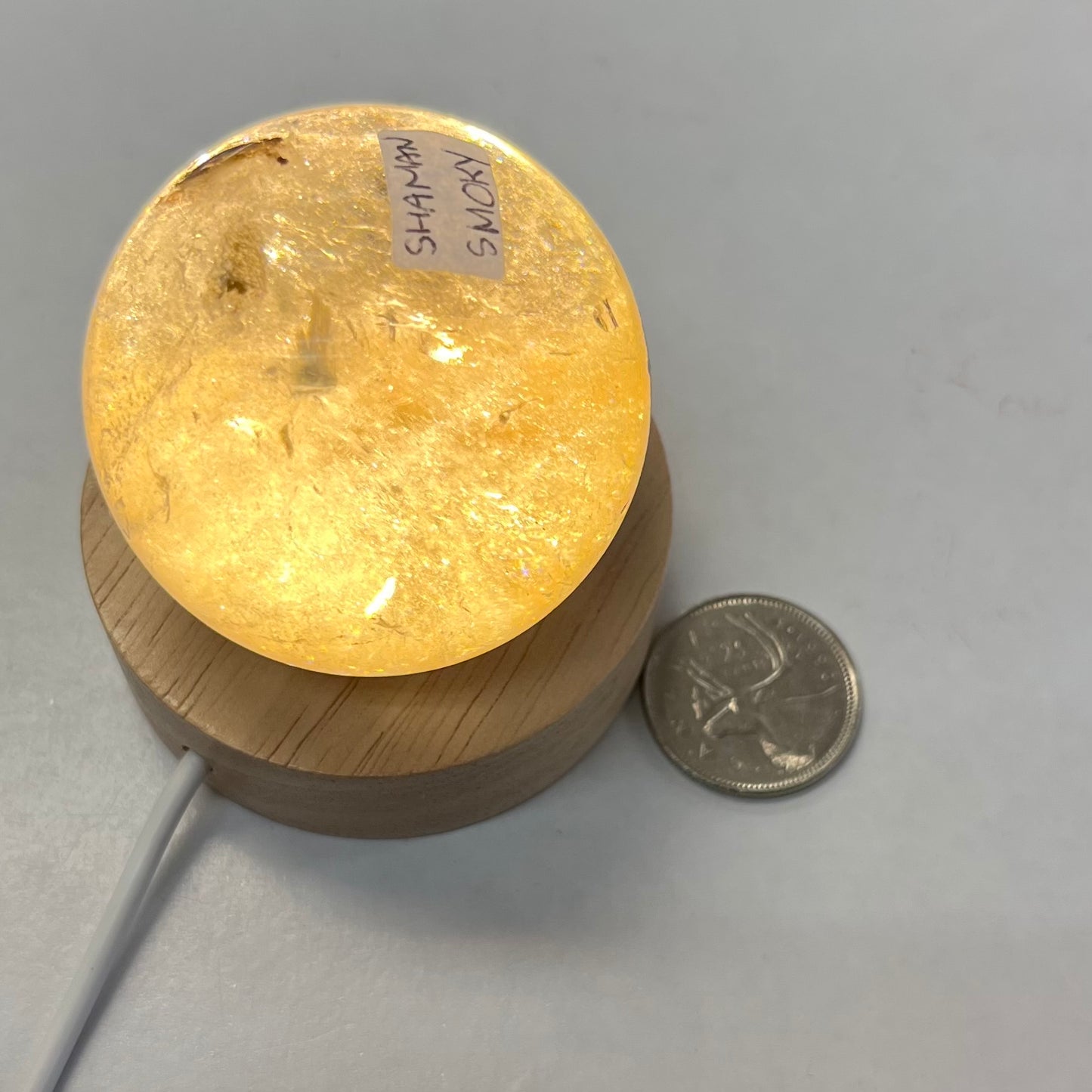 Shaman Smoky Quartz Sphere 1.75”