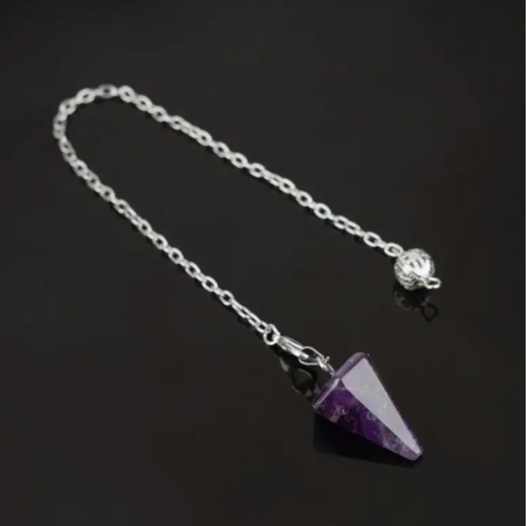 Mini Crystal Pendulum with Metal Ball / Stone Ball