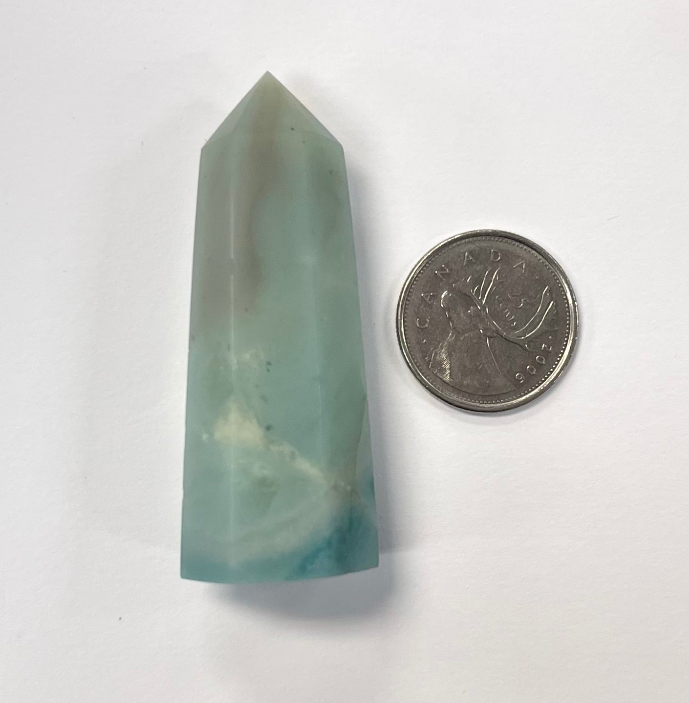 Matte Finish Amazonite Points