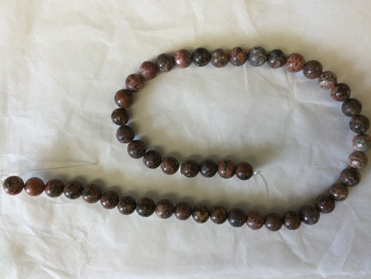Porcelain Jasper 8mm Strand 16