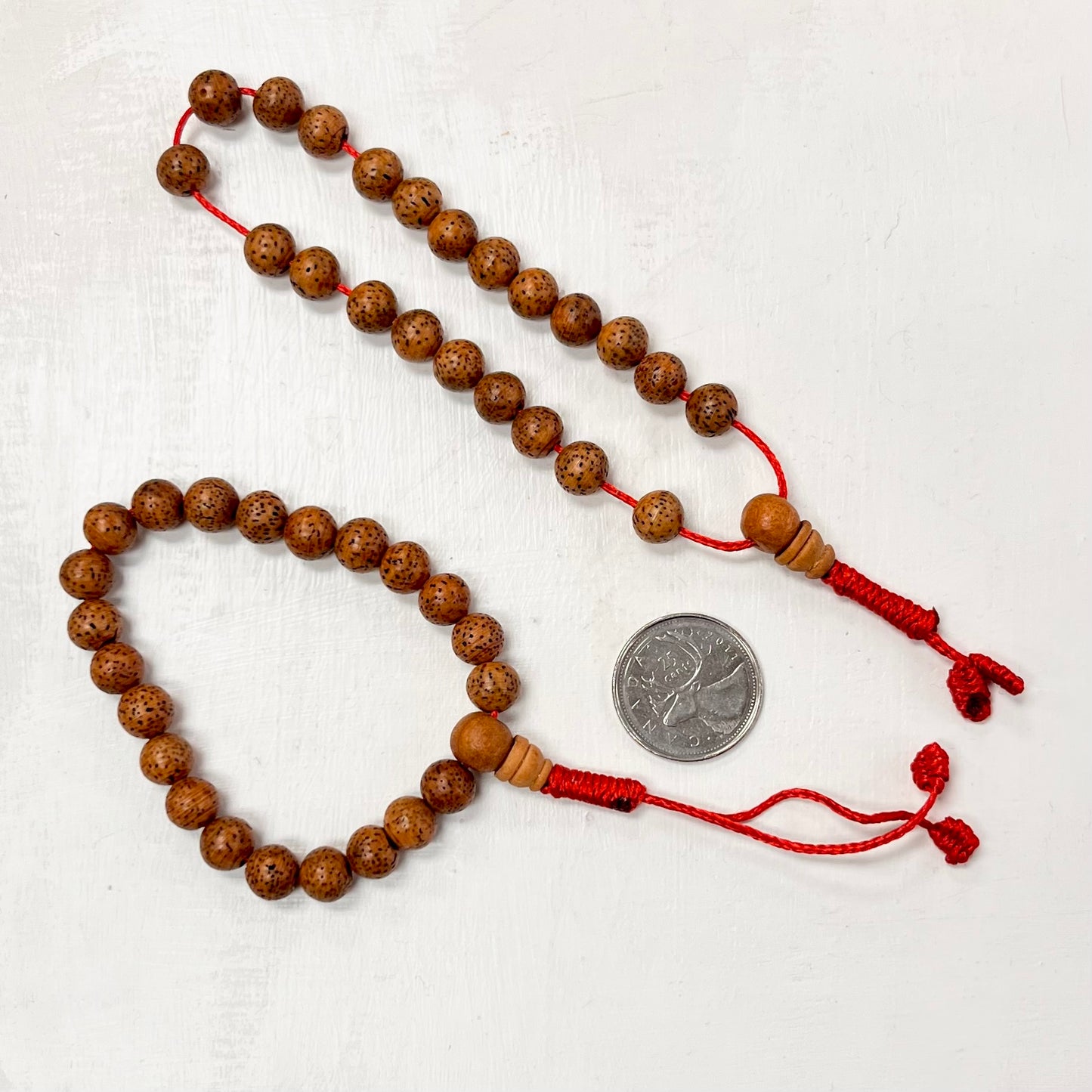 Adjustable Lotus Seed Wrist Mala