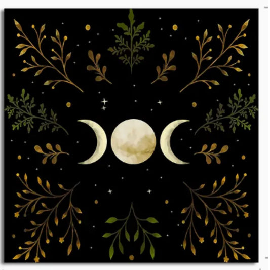 Large Altar Cloth, Moon Phases