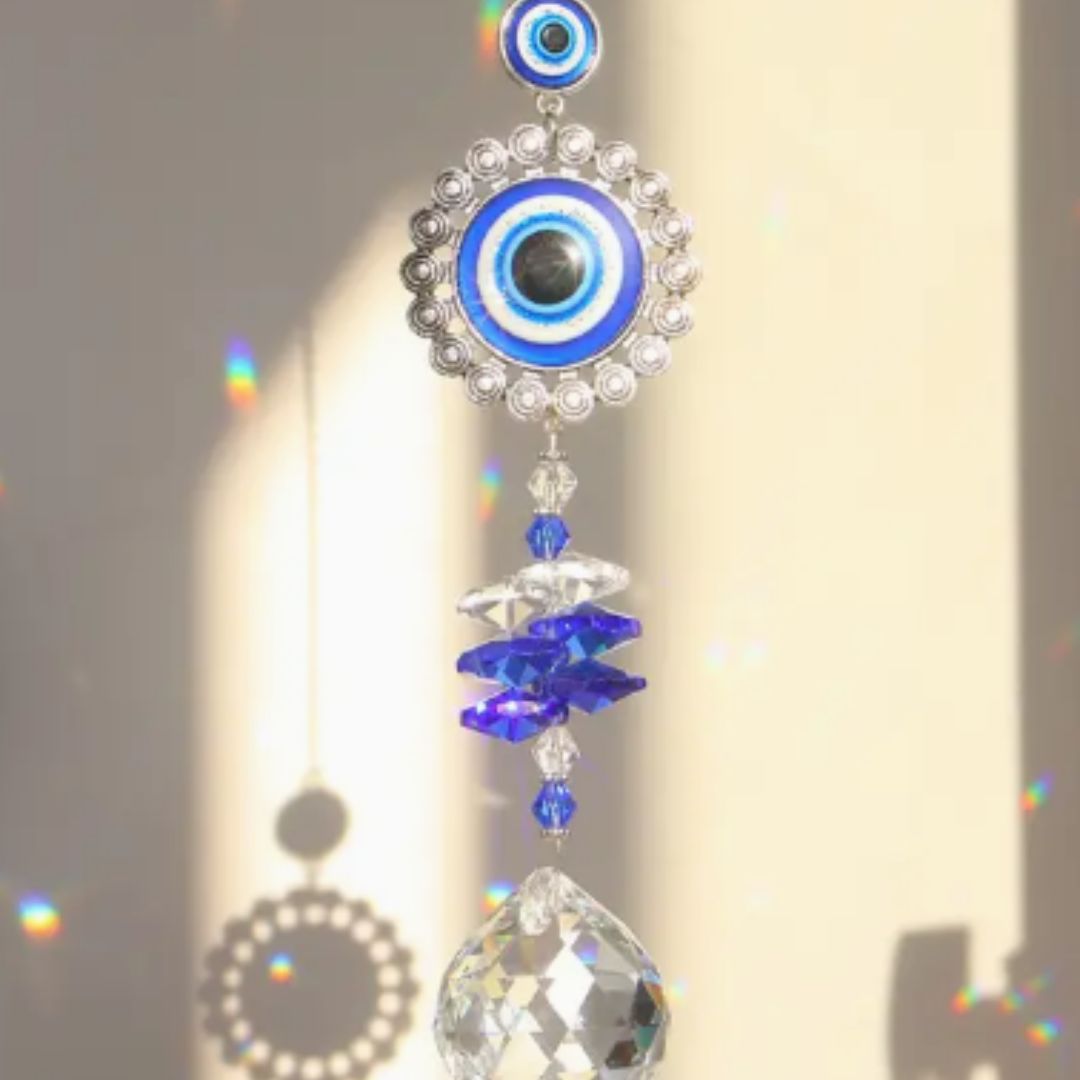 Suncatcher, Round Evil Eye