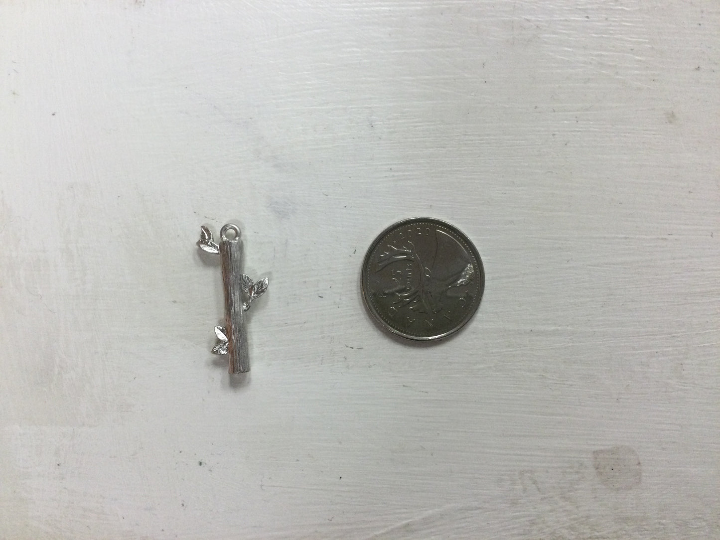Rhodium (plated) Lucky Tree Pendant