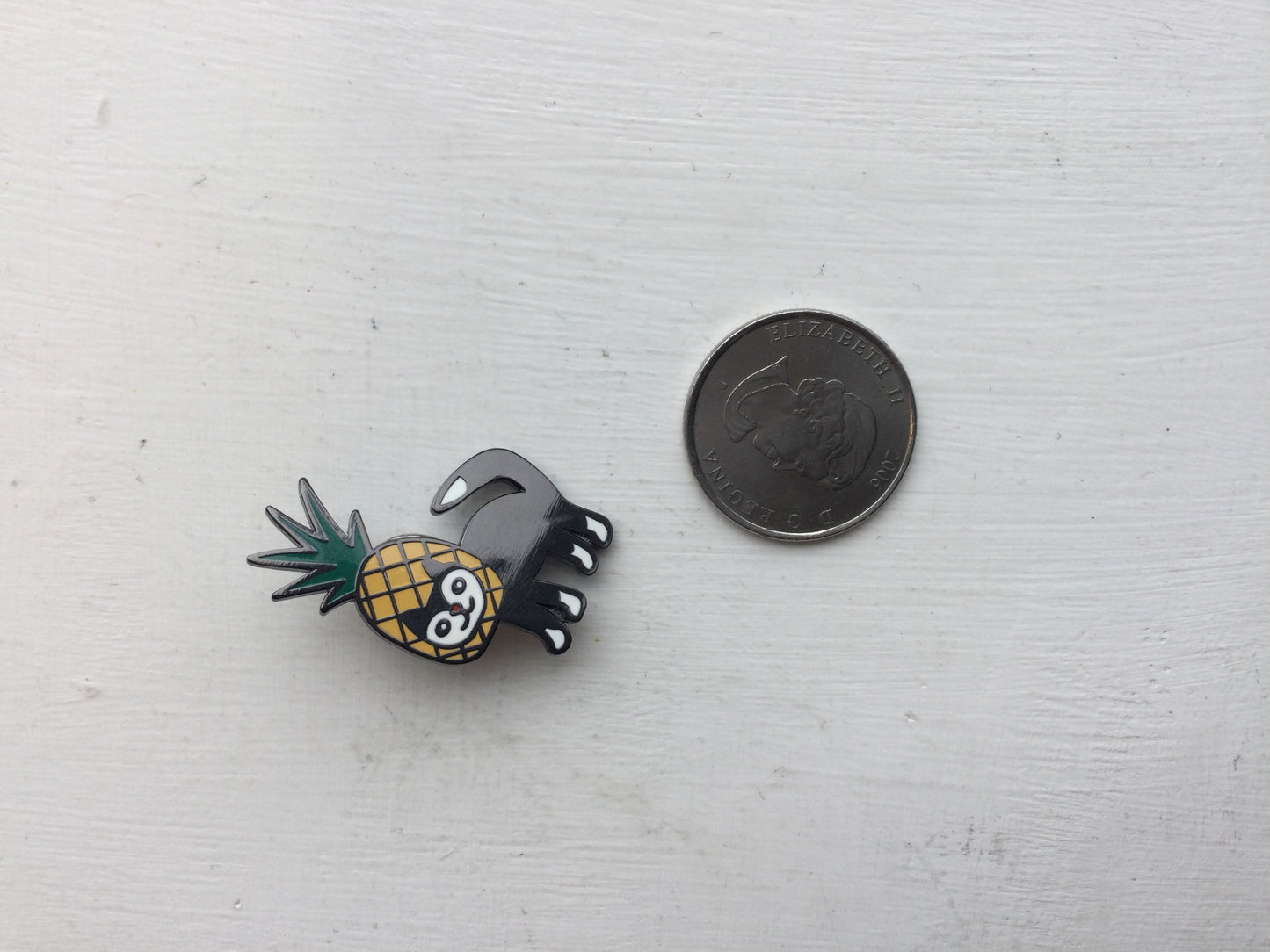 Pineapple Cat Pin