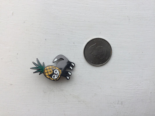 Pineapple Cat Pin