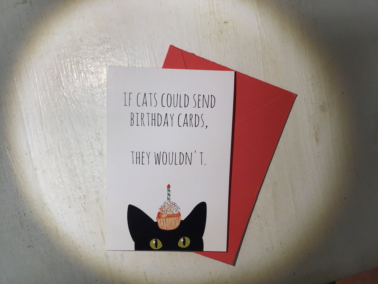 If cats could send birthday cards, they wouldn’t.