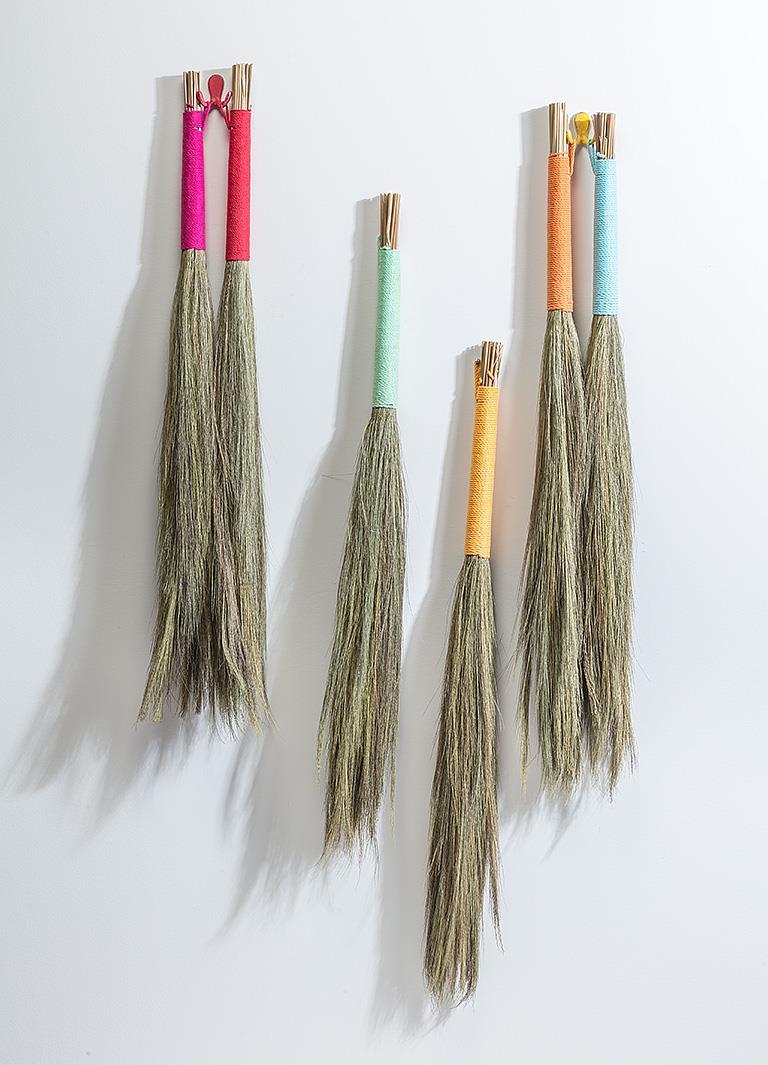 Large Long Slender Whisk/Broom - Decorative - 34"L