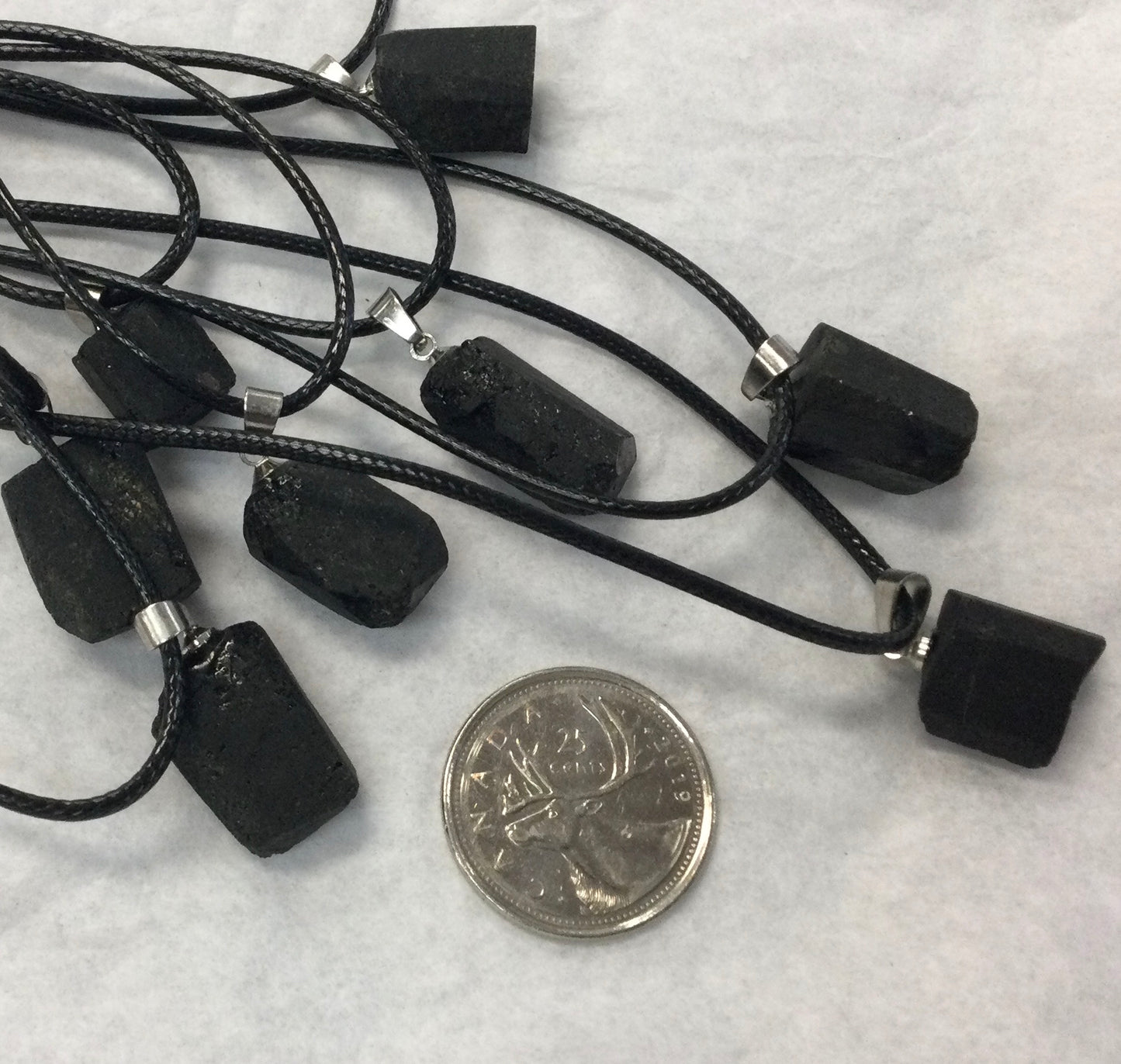 Rough Tourmaline Necklace