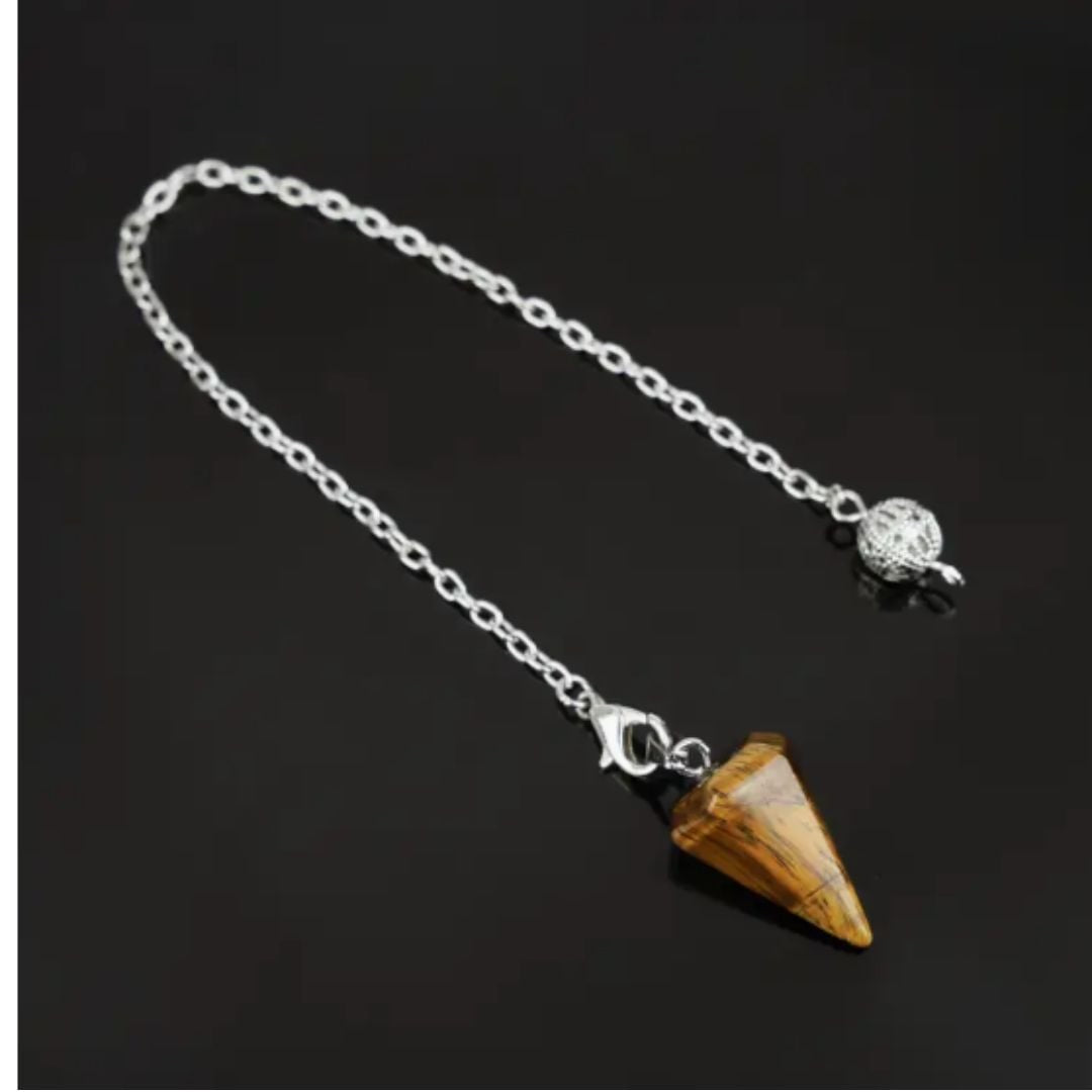 Mini Crystal Pendulum with Metal Ball / Stone Ball