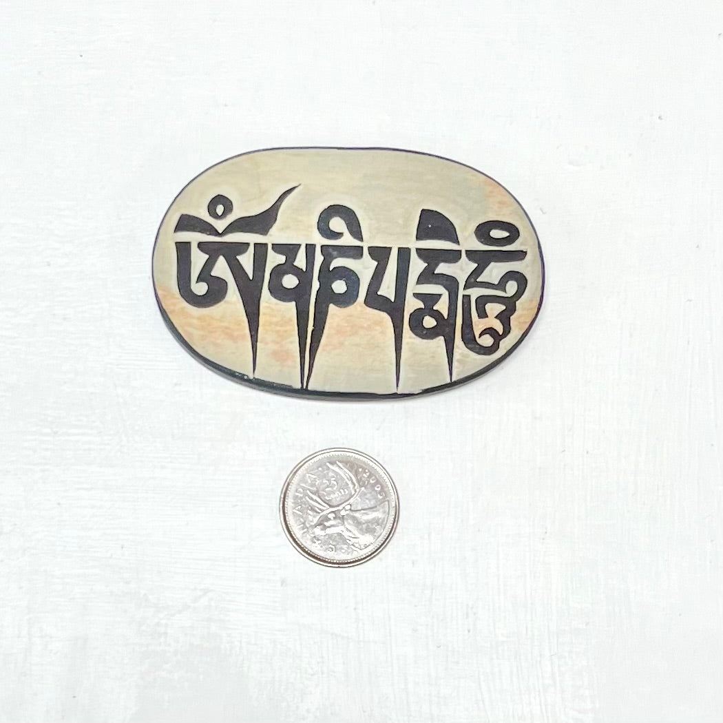 Eye of Buddha Meditation Stone