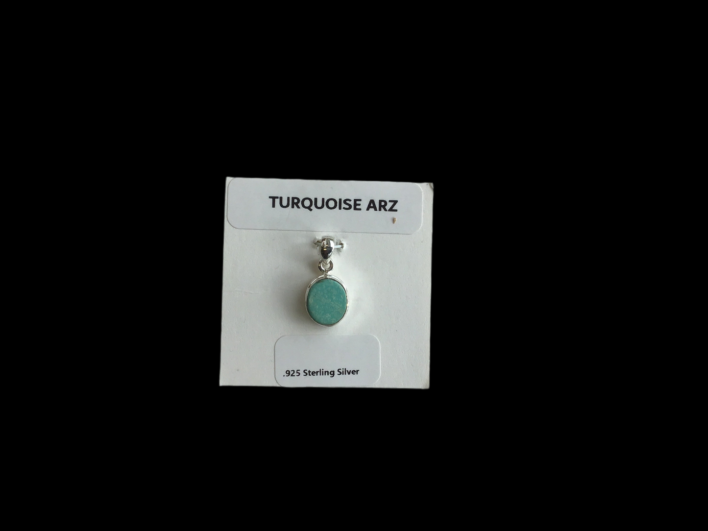 Arizona Round Turquoise Pendant
