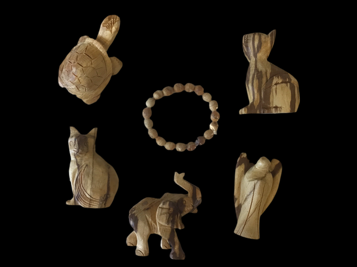 Palo Santo Animal Figurines