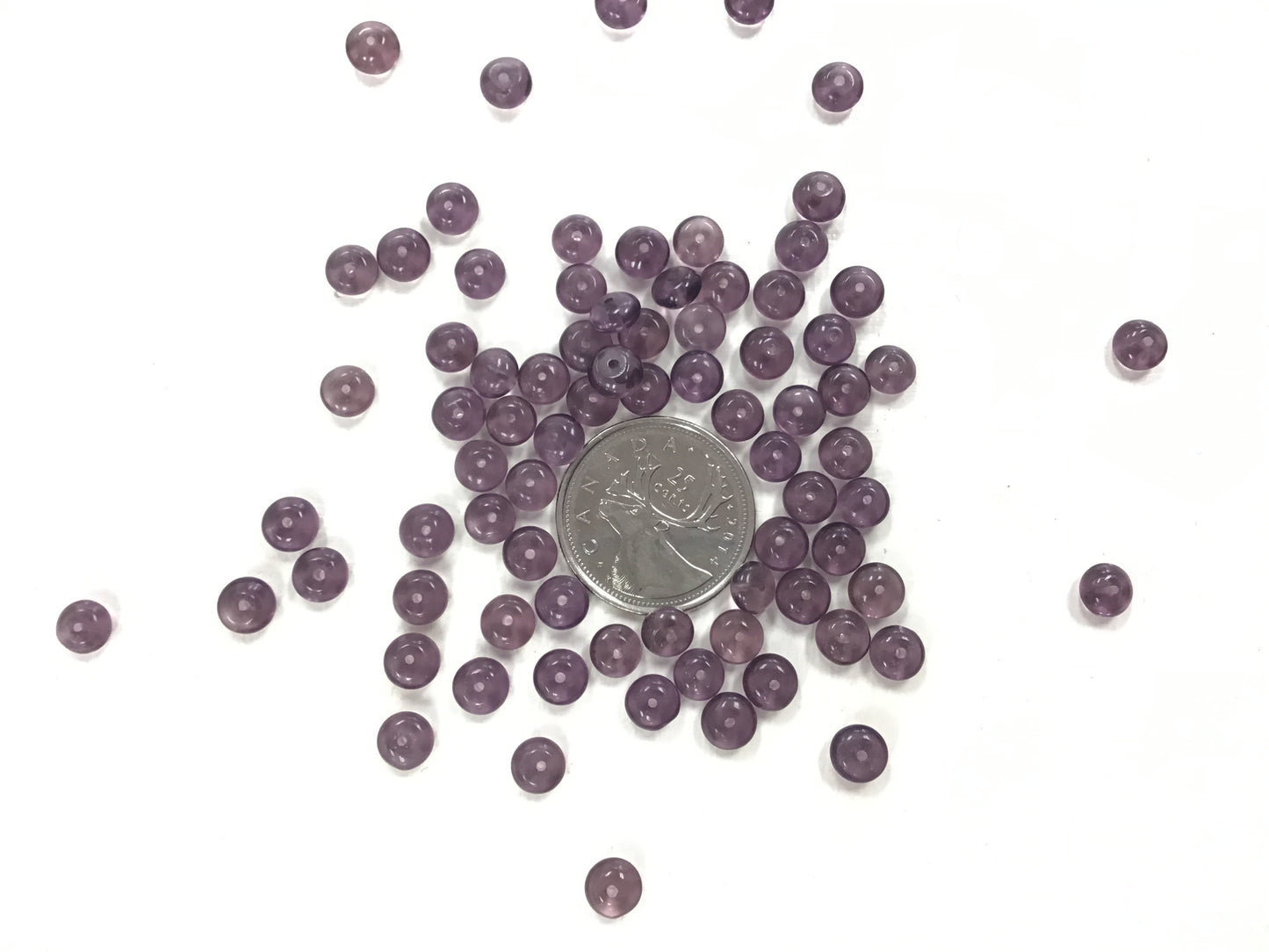 Amethyst Rondell Beads