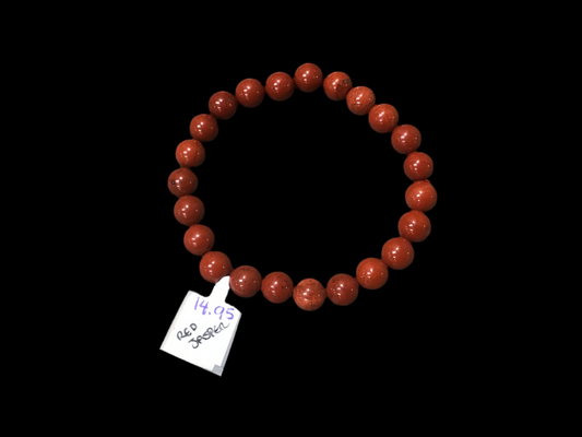 8mm Red Jasper Bracelet