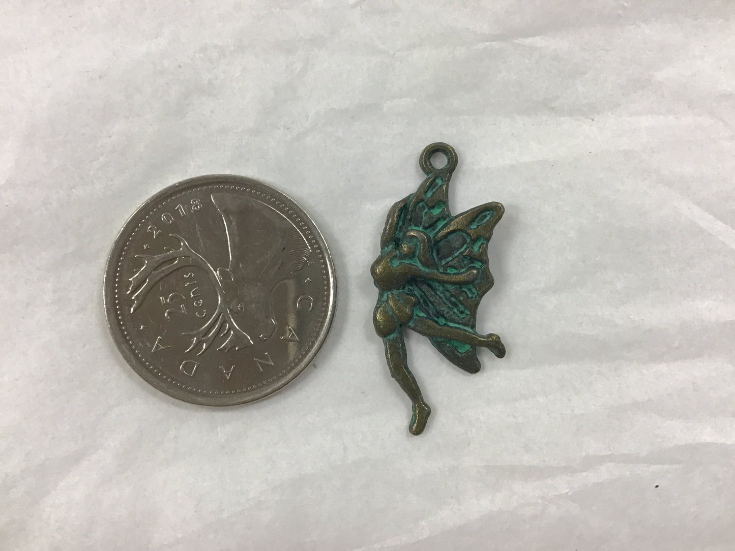 Oxidized Fairy Charm