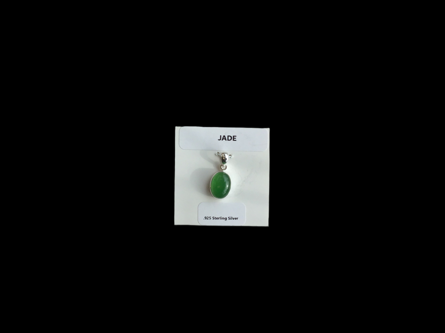 Oval Jade Pendant