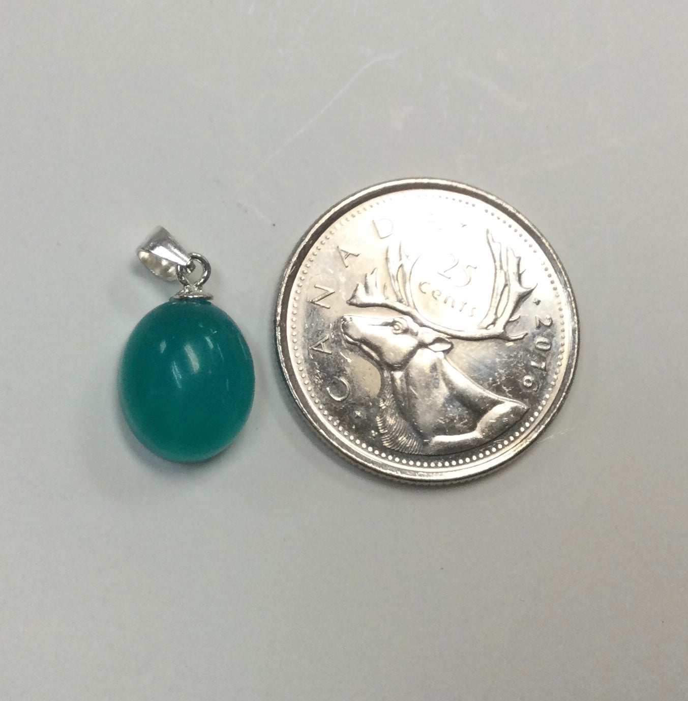 Amazonite Pendant - Oval