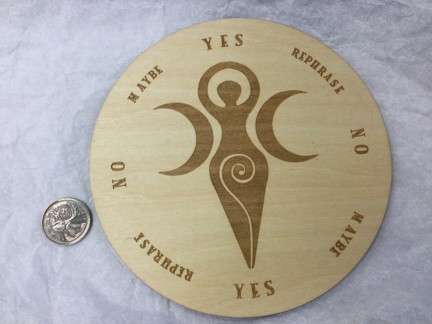 Pendulum Circular Plaque