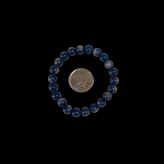 Silversheen Obsidian Bracelet 8mm