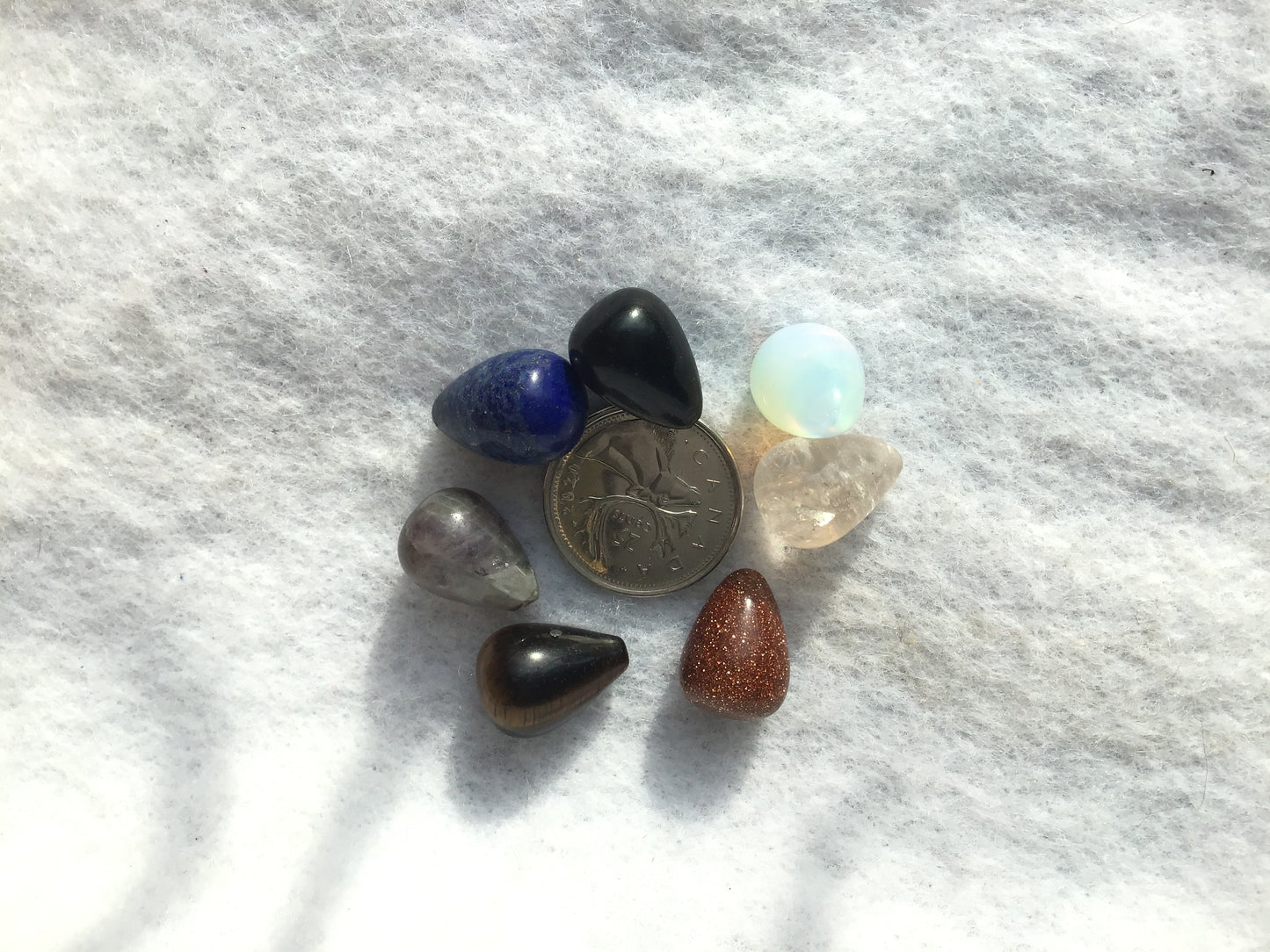 Assorted Egg Stones for Jewelry / Pendant Making - Small