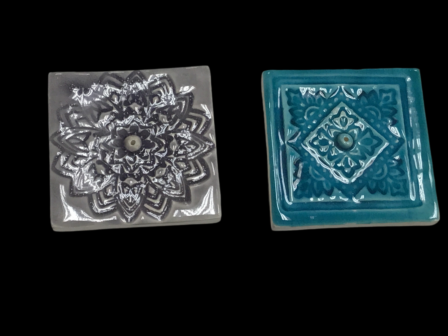 Ceramic Tile Incense Stand/Holder