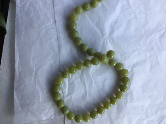 10mm Lemon Jade Strand 15 in