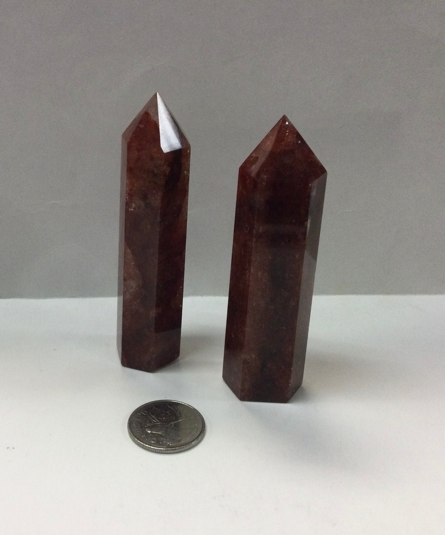 Fire Quartz Points