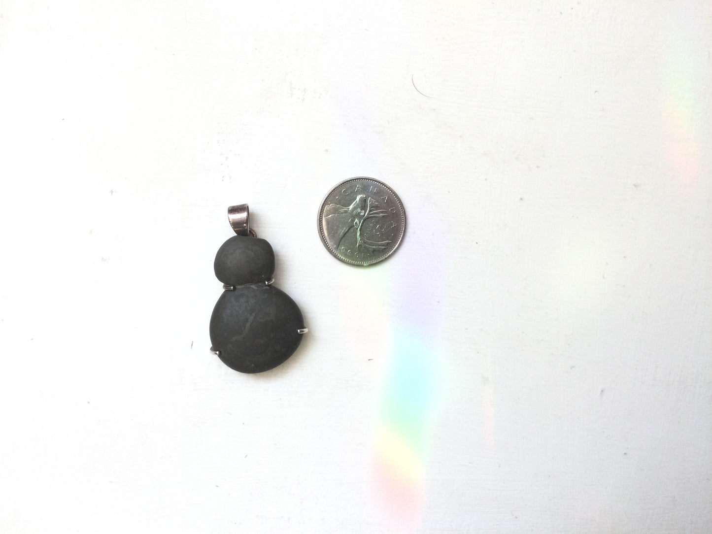 Fairy Stone in Silver (Fossil Concretion)