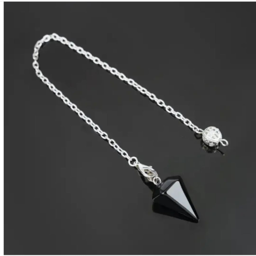 Mini Crystal Pendulum with Metal Ball / Stone Ball