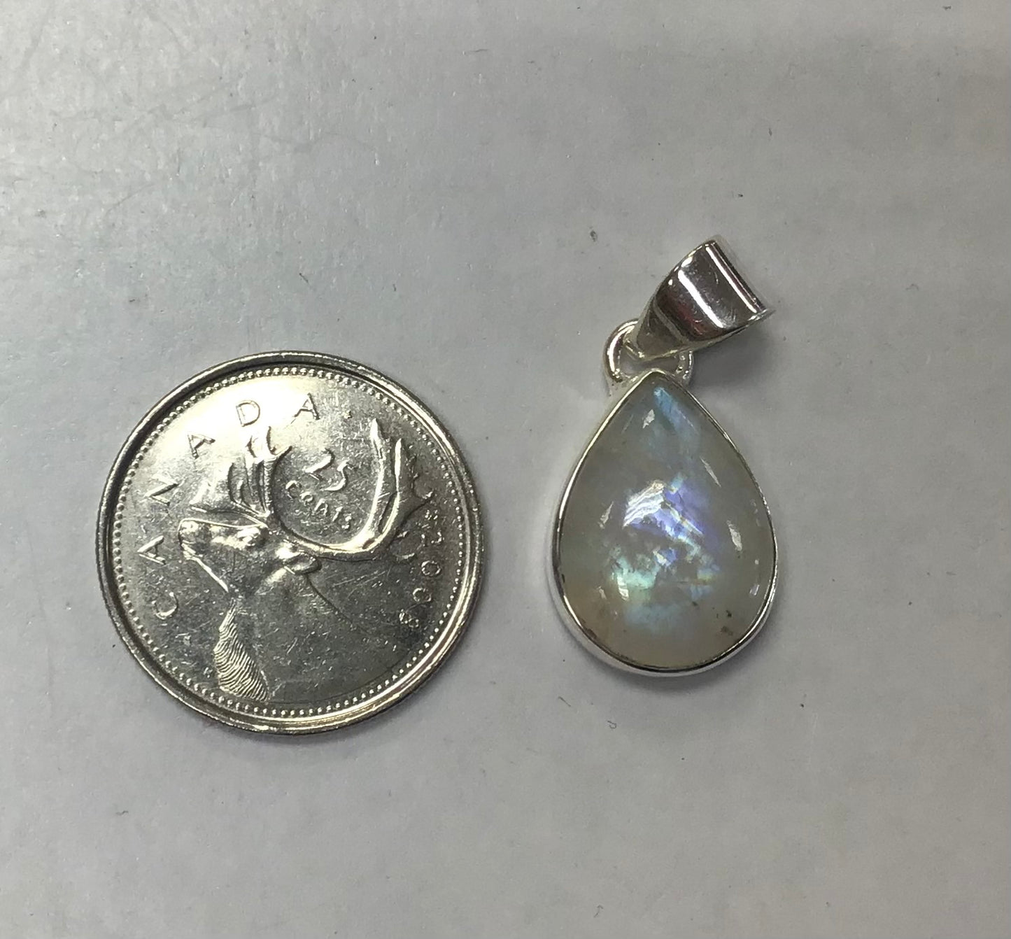 Teardrop Moonstone Pendant