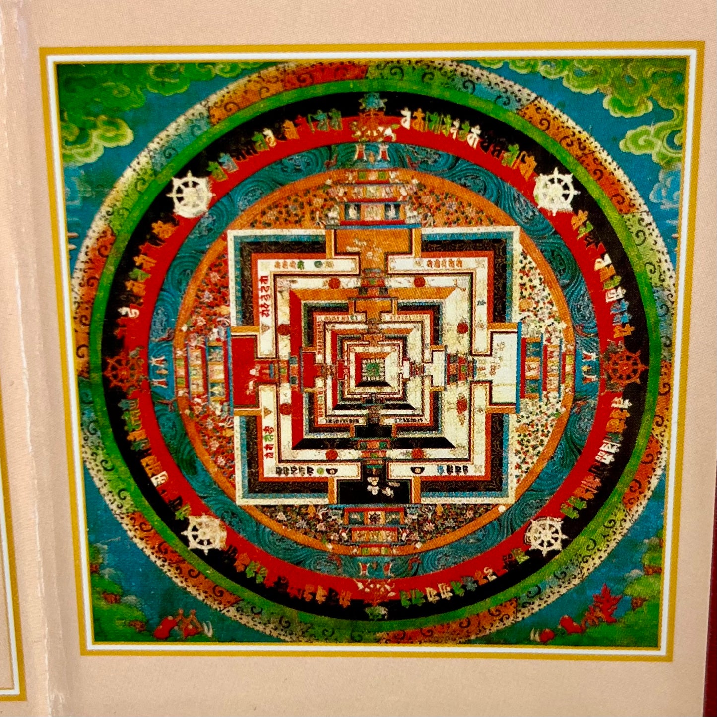 Kalachakra Mandala Folding Thangka