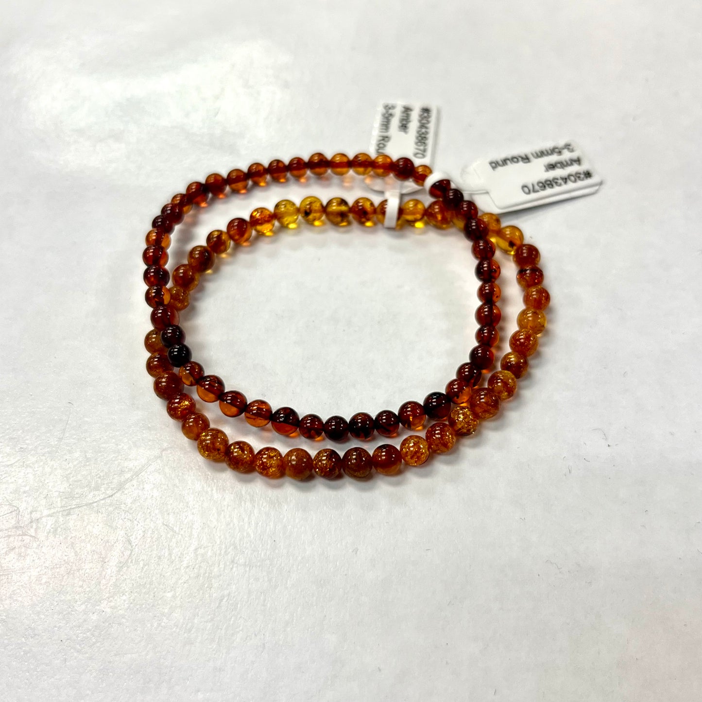 Amber Bracelet 4mm