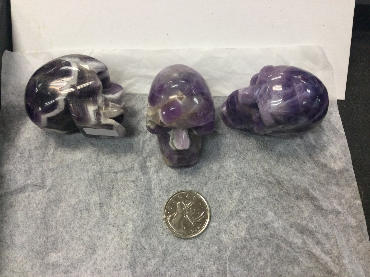 Amethyst Skull