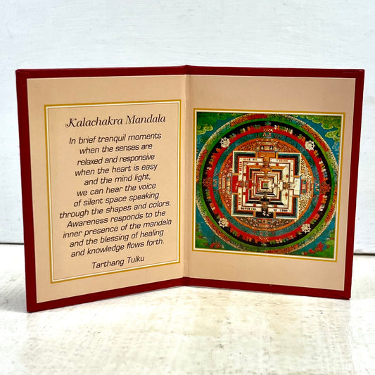 Kalachakra Mandala Folding Thangka