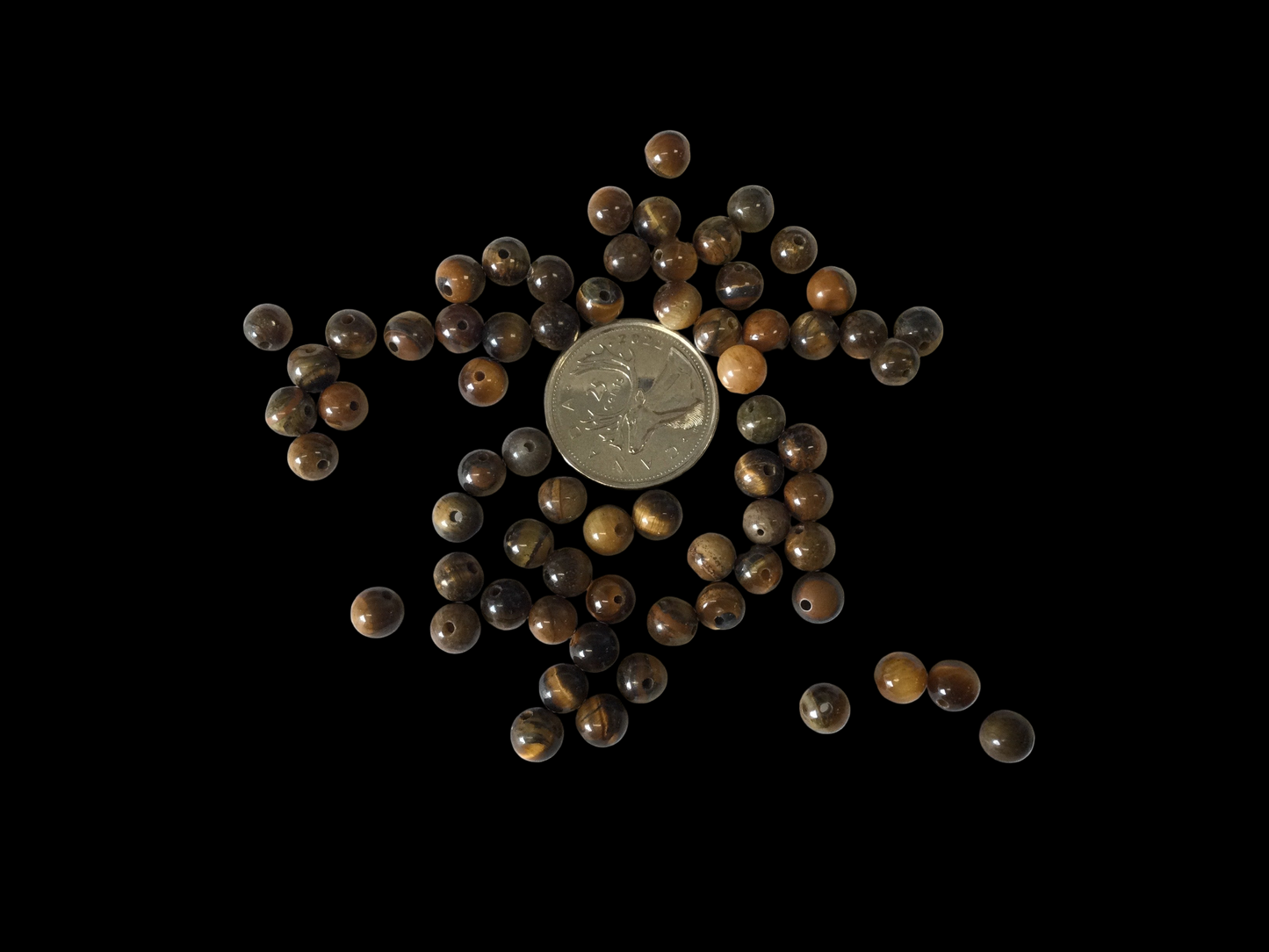 6mm Tiger eye beads