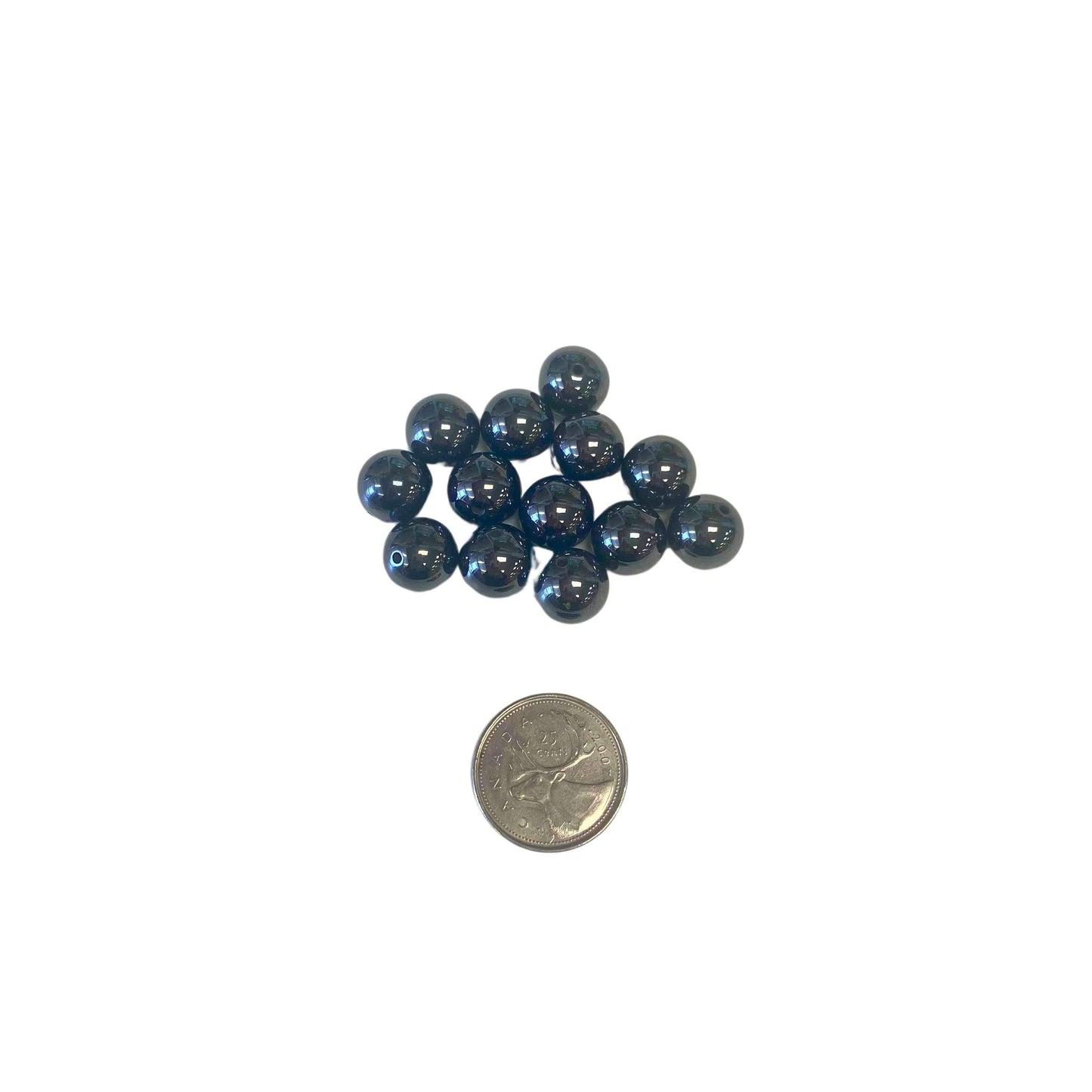 Hematite Beads 10-12mm