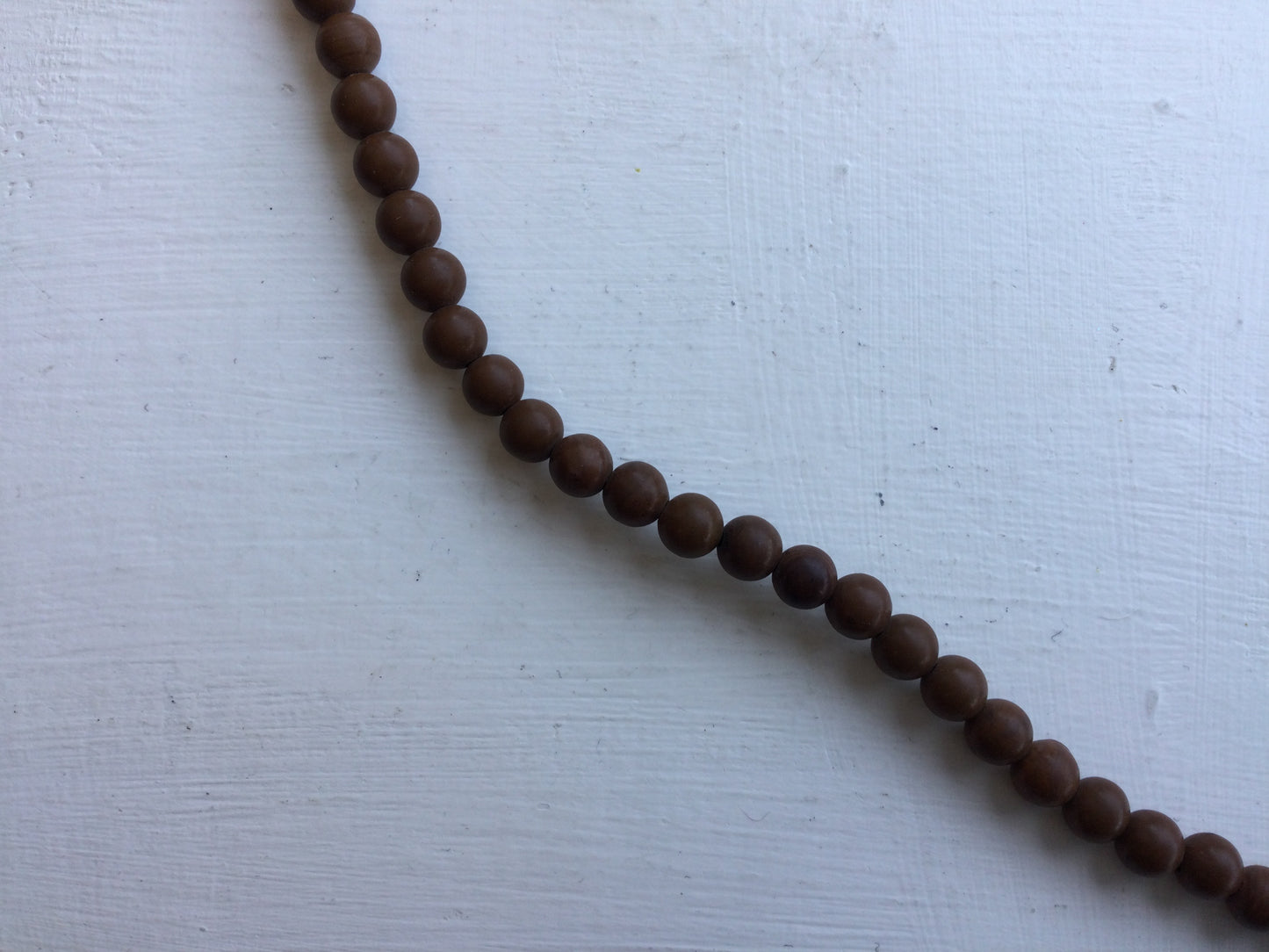 6mm Petrified Wood 16" Strand