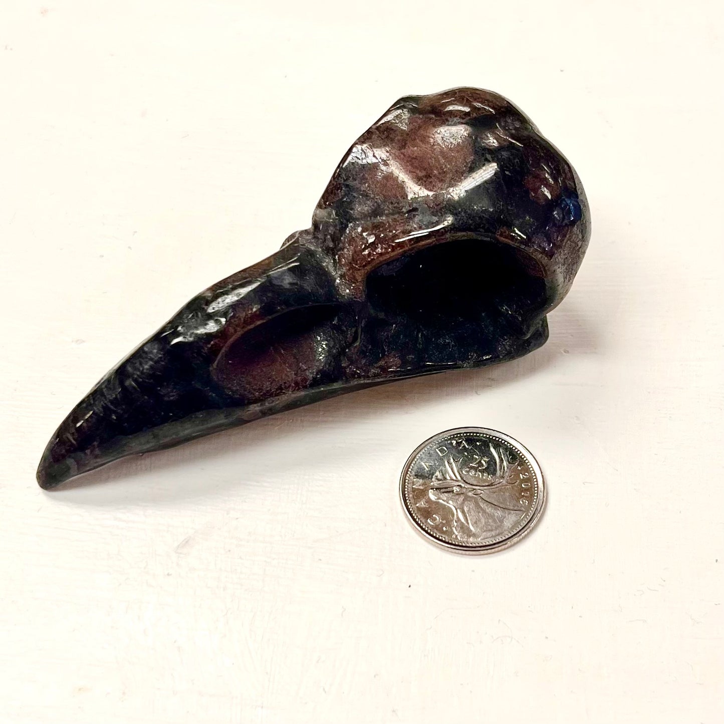 “Firework” Raven Skull