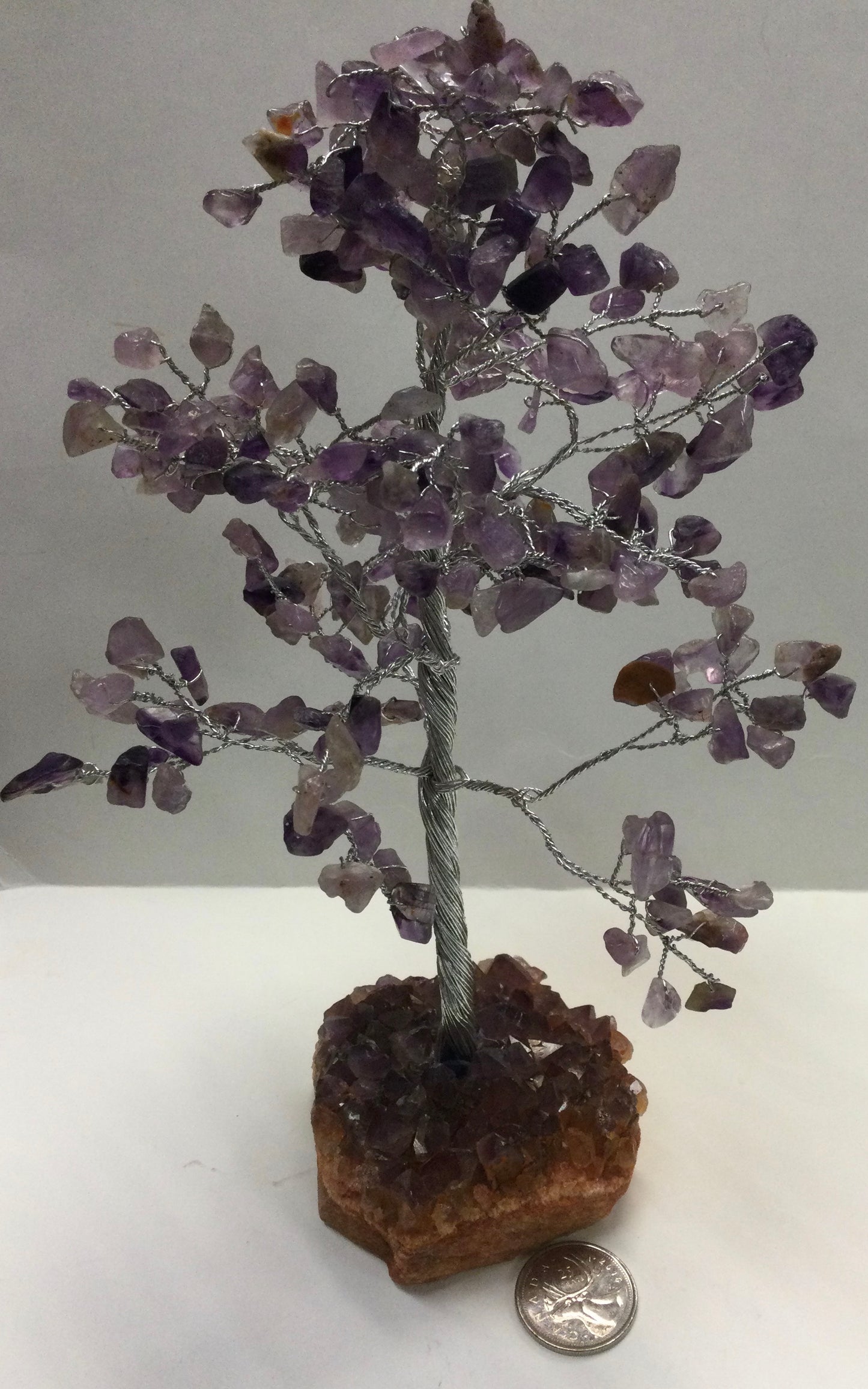 9” Amethyst Tree w/ Amethyst Base