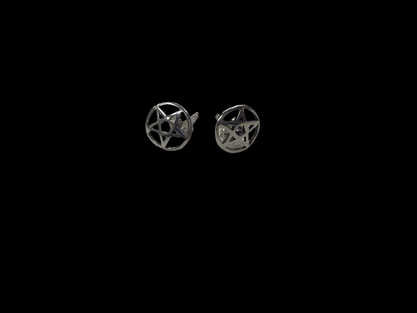 Pentacle Earring Studs