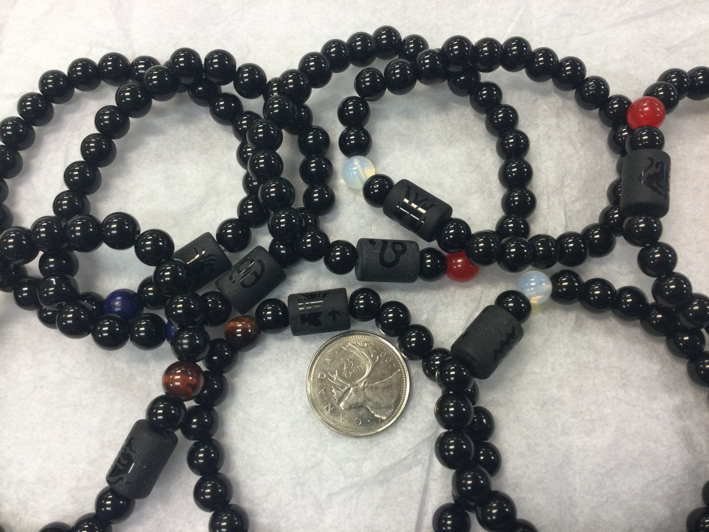 Black Onyx Zodiac Bracelet