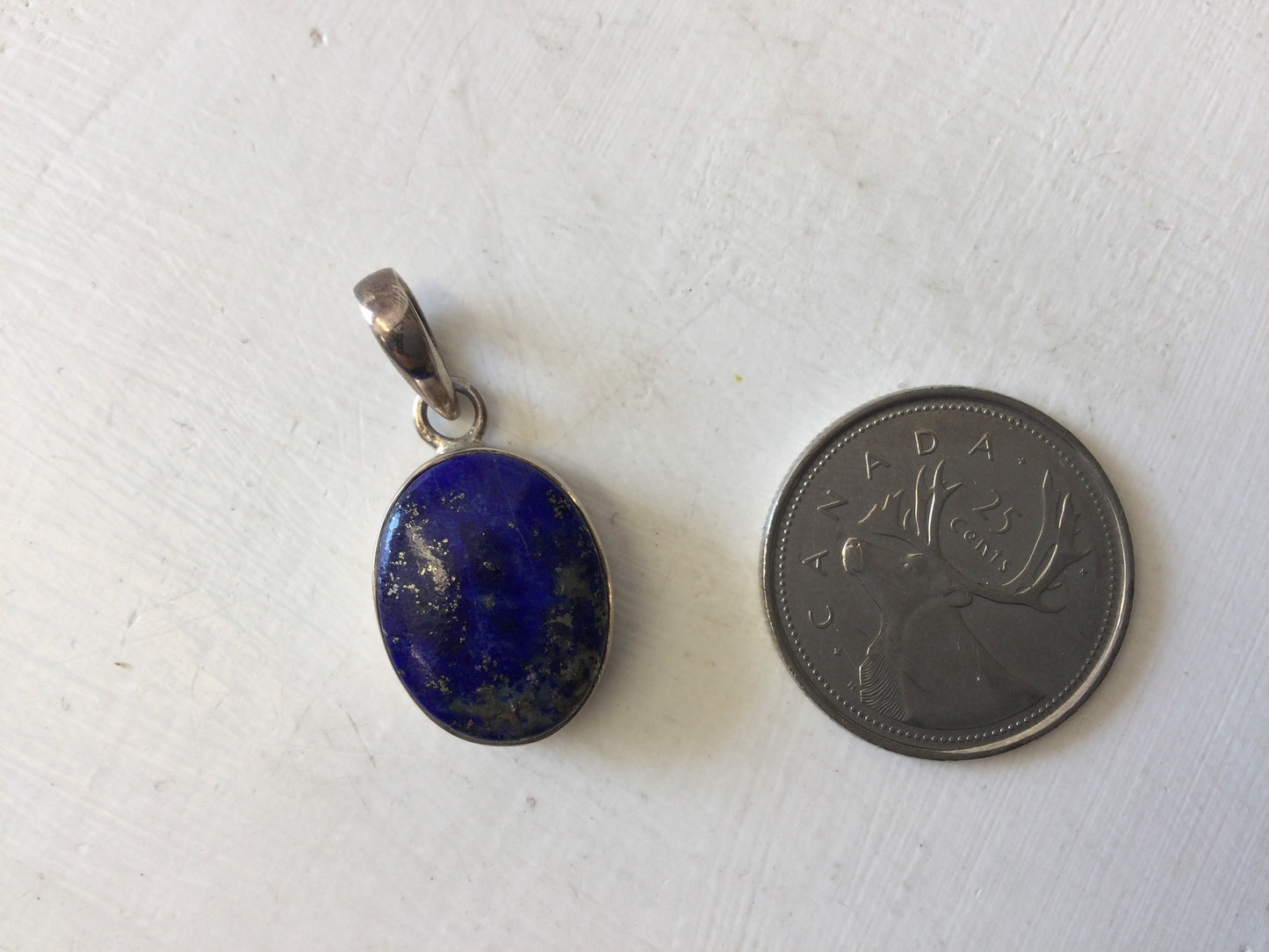 Lapis Lazuli Oval Pendant
