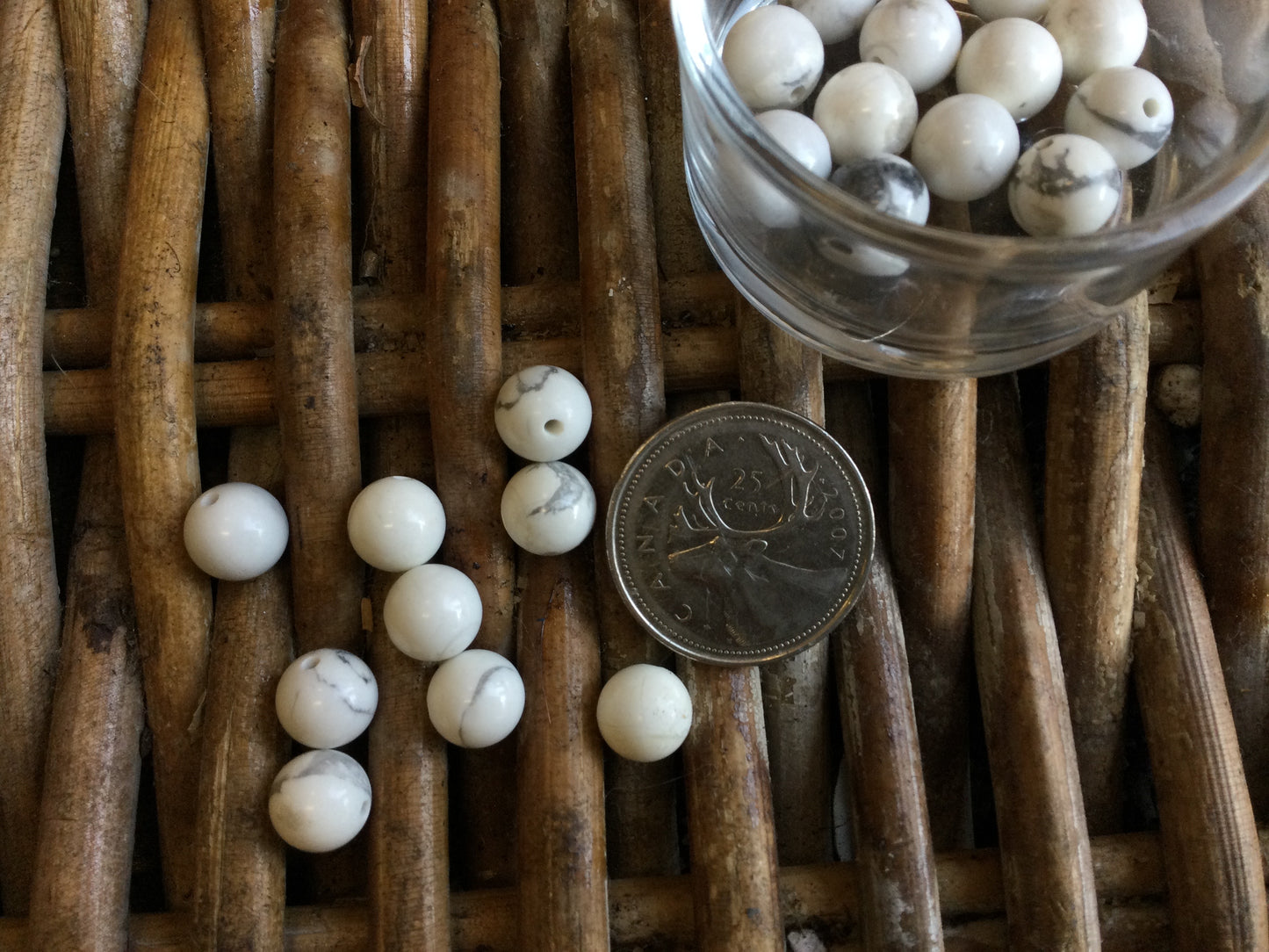 Howlite Round Beads