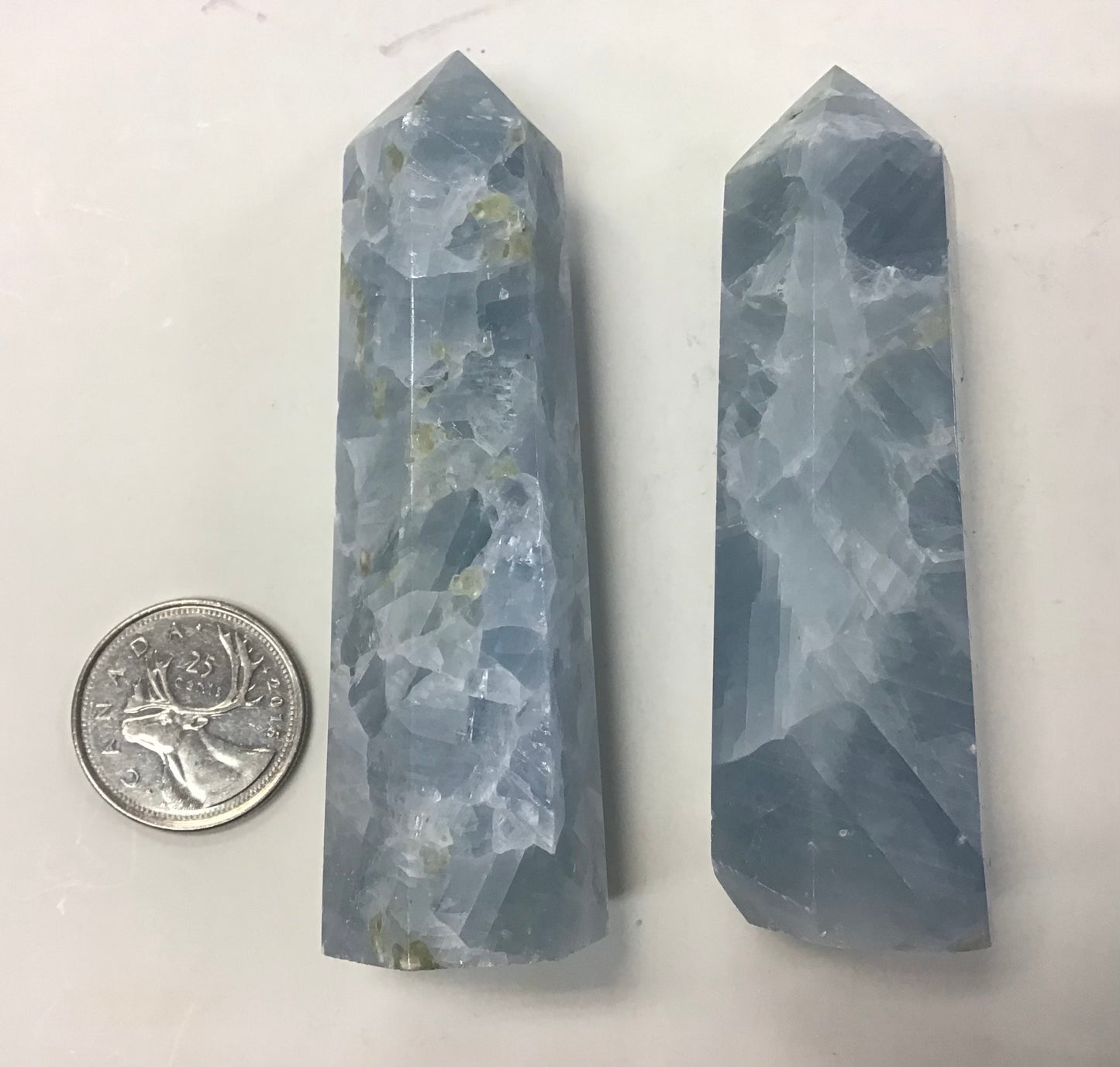 Blue Calcite Point