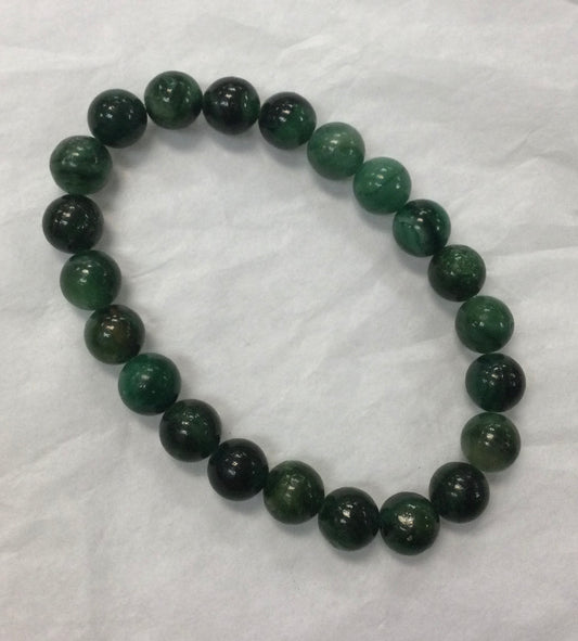 Emerald Bracelet 8mm