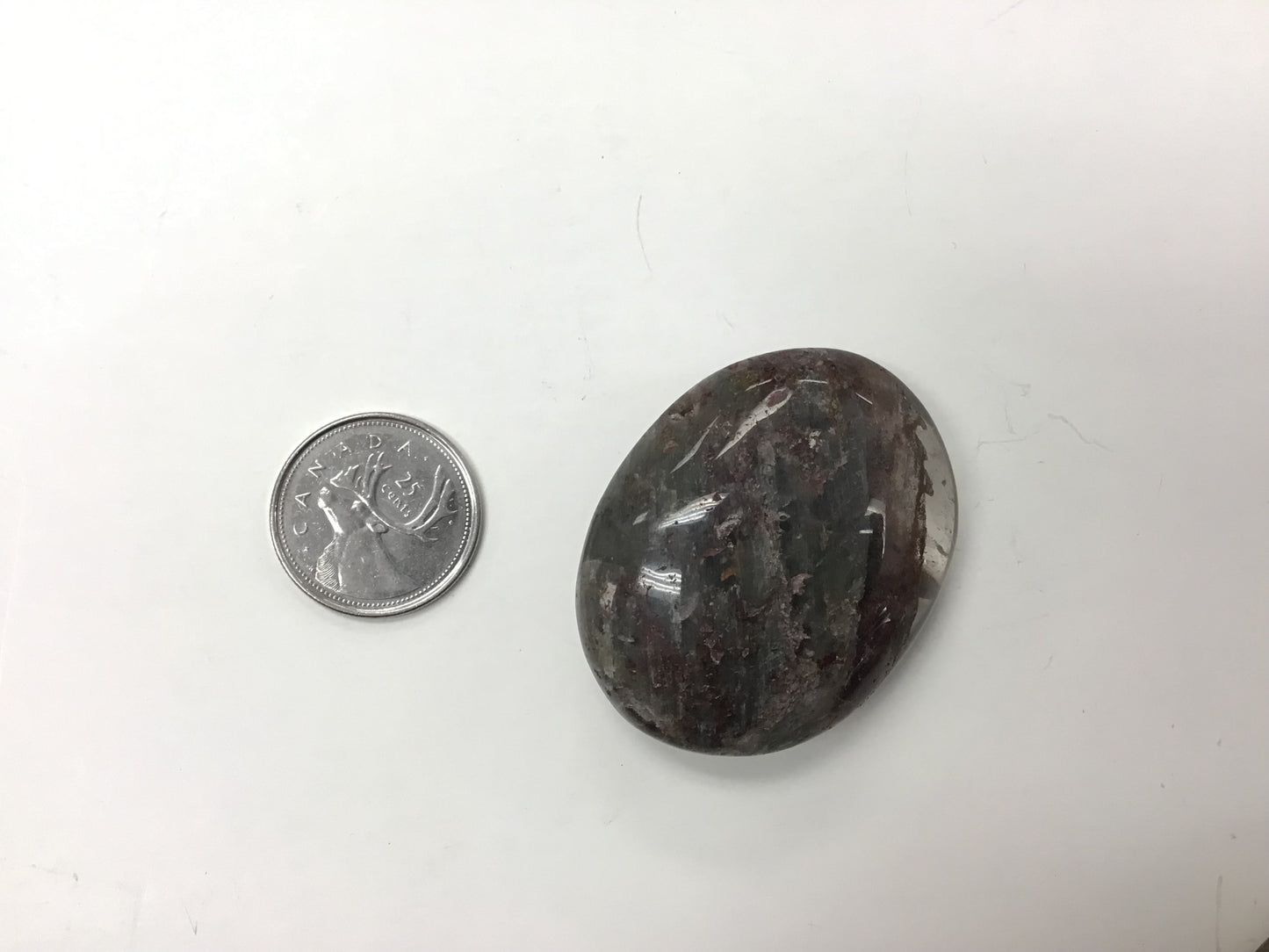 Shaman Quartz Palm Stone 2”